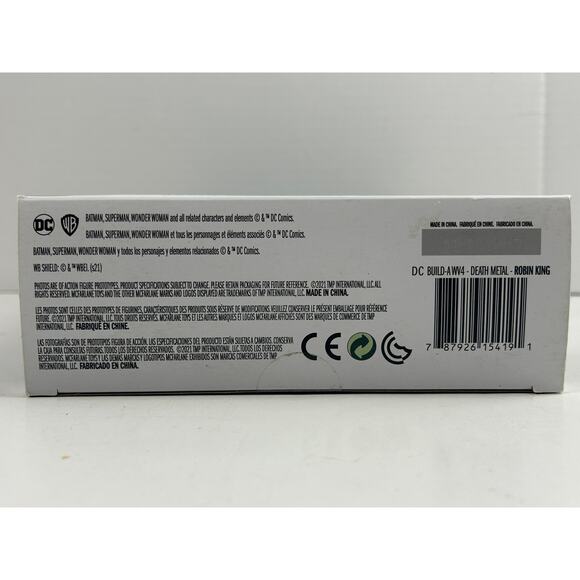 DC Multiverse Robin King Dark Nights: Death Metal 7" Build-A Figure NIB - Picture 7 of 10